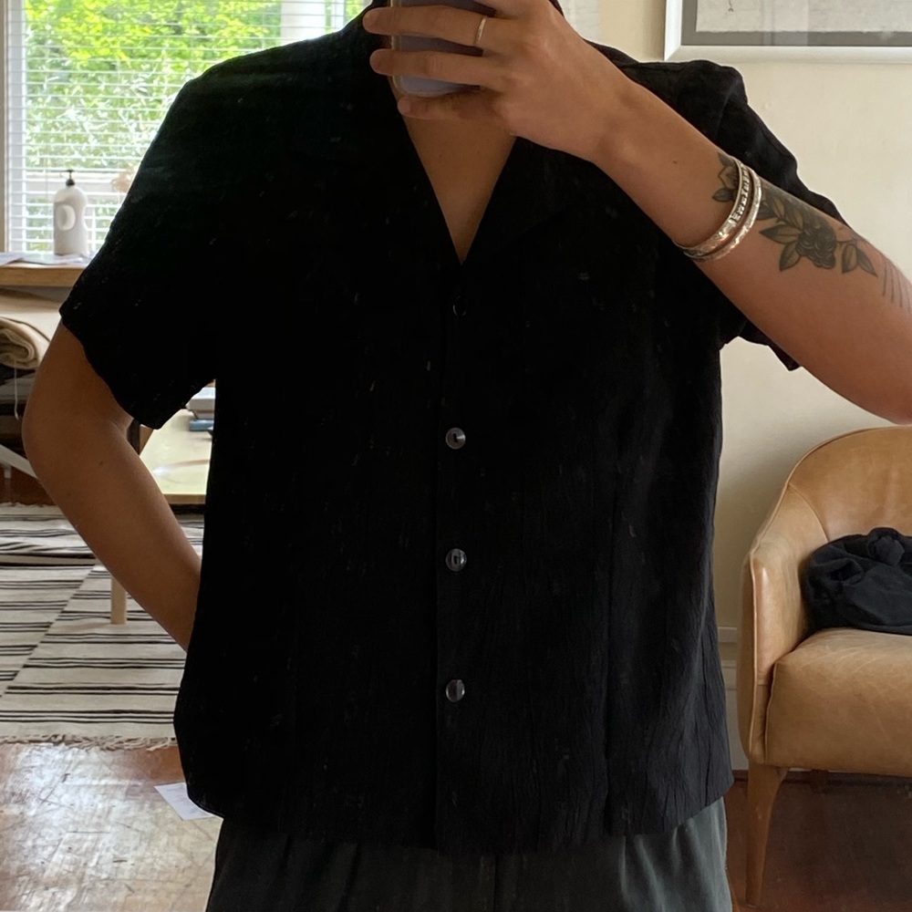 Vintage Crinkle Top